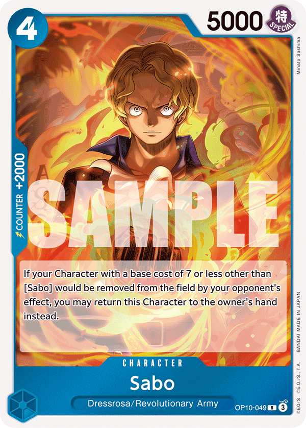 Sabo OP10-049 One Piece Card Game