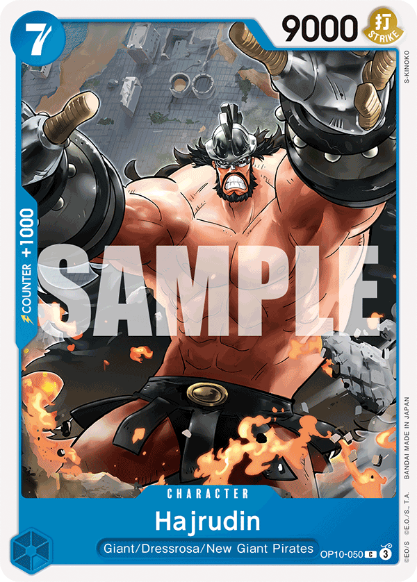 Hajrudin OP10-050 One Piece Card Game