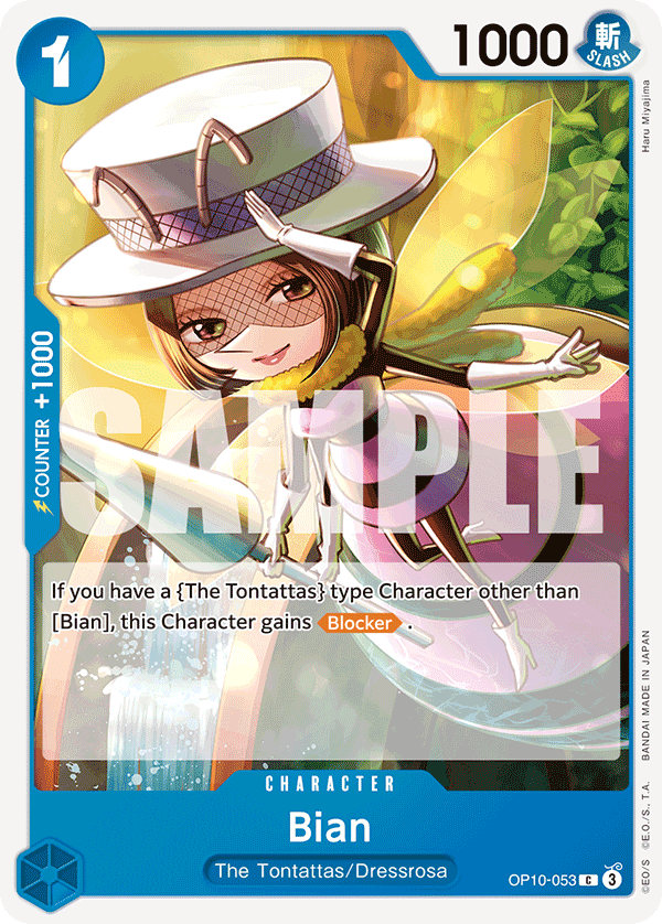 Bian OP10-053 One Piece Card Game