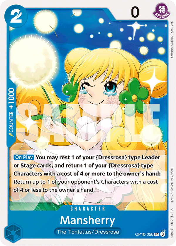 Mansherry OP10-056 One Piece Card Game