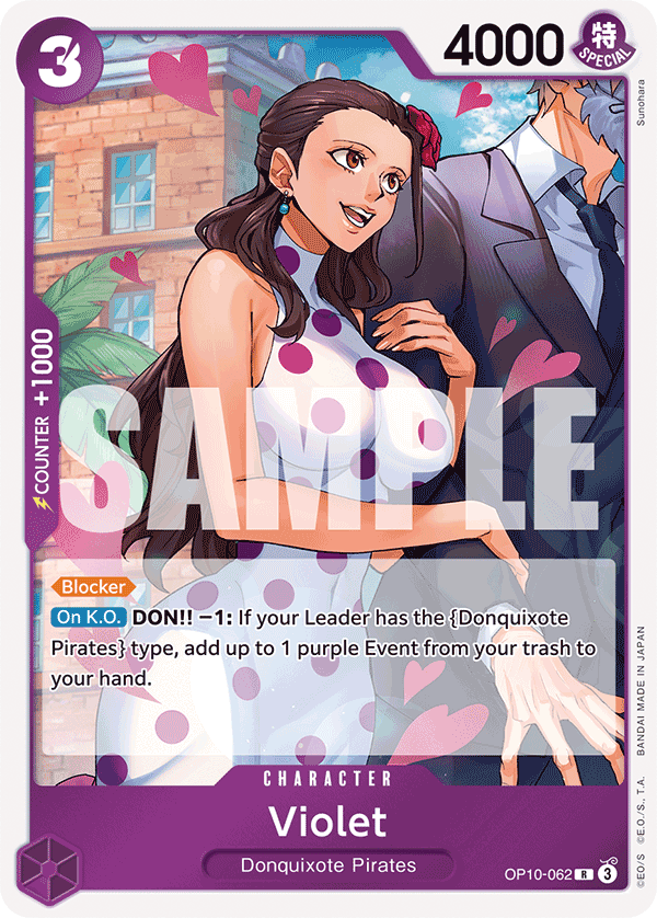 Violet OP10-062 One Piece Card Game