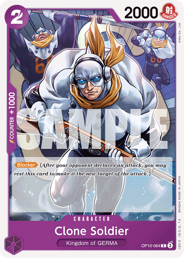 Clone Soldier OP10-064 One Piece Card Game