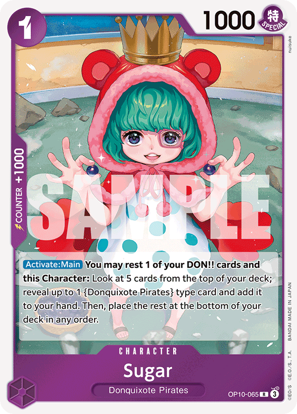 Sugar [SP] JP OP10-065 One Piece Card Game