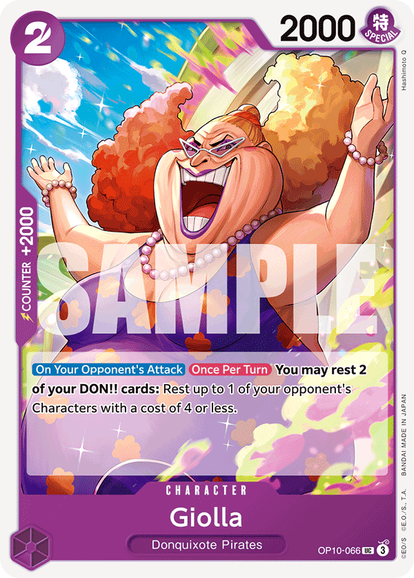 Giolla OP10-066 One Piece Card Game