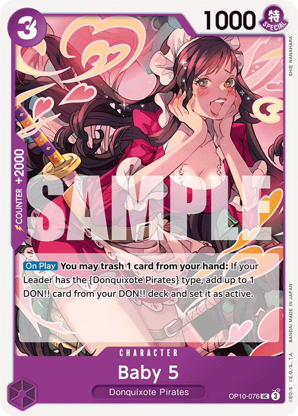 Baby 5 OP10-076 One Piece Card Game