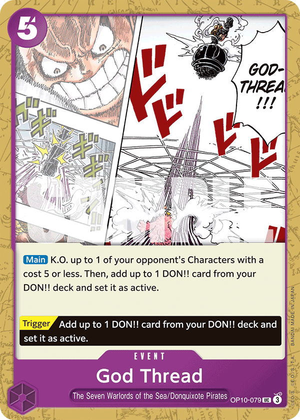 God Thread OP10-079 One Piece Card Game