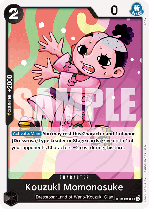 Kouzuki Momonosuke OP10-083 One Piece Card Game