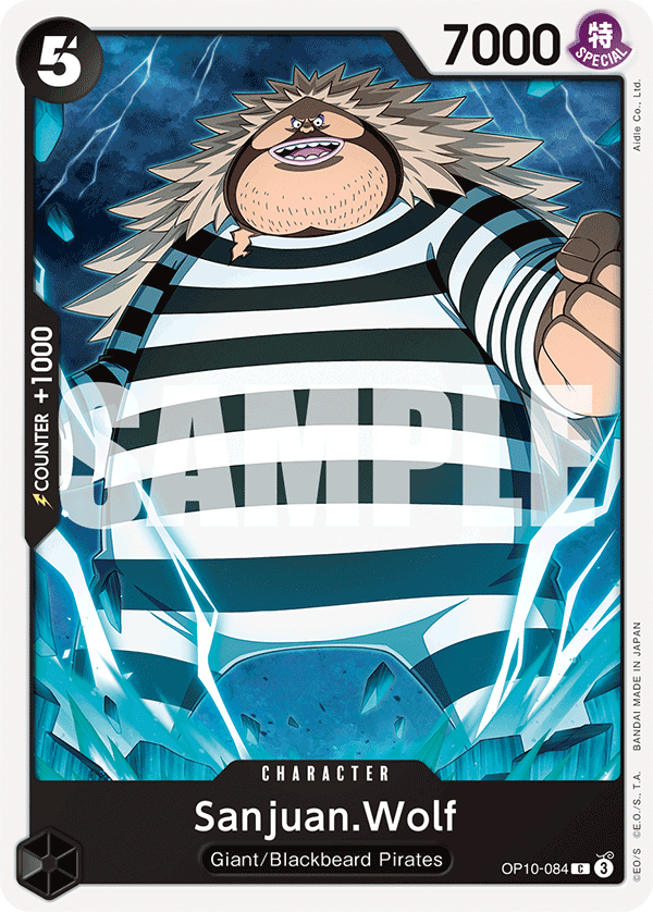Sanjuan.Wolf OP10-084 One Piece Card Game