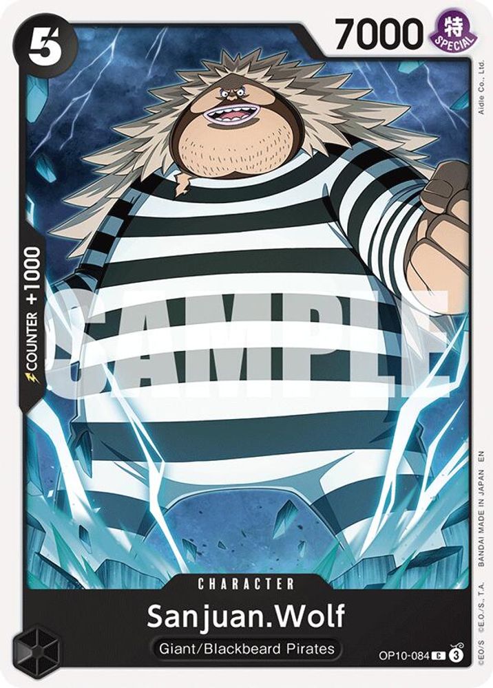 Sanjuan.Wolf [Reprint] OP10-084 One Piece Card Game