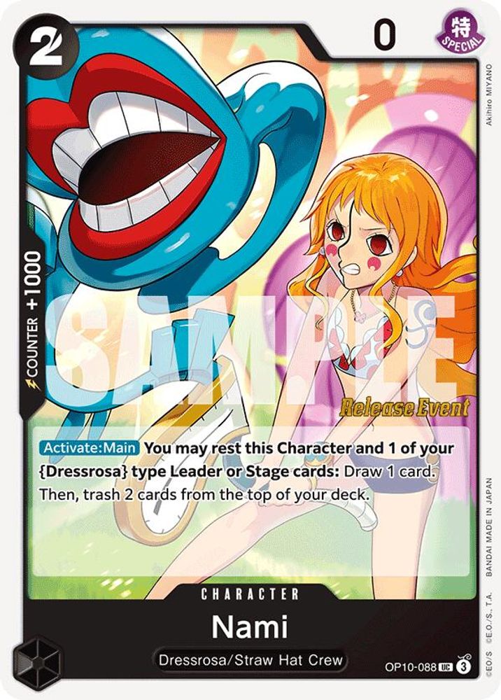 Nami [Release Event] OP10-088 One Piece Card Game