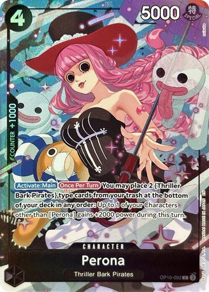 Perona [Best Selection] OP10-092 One Piece Card Game