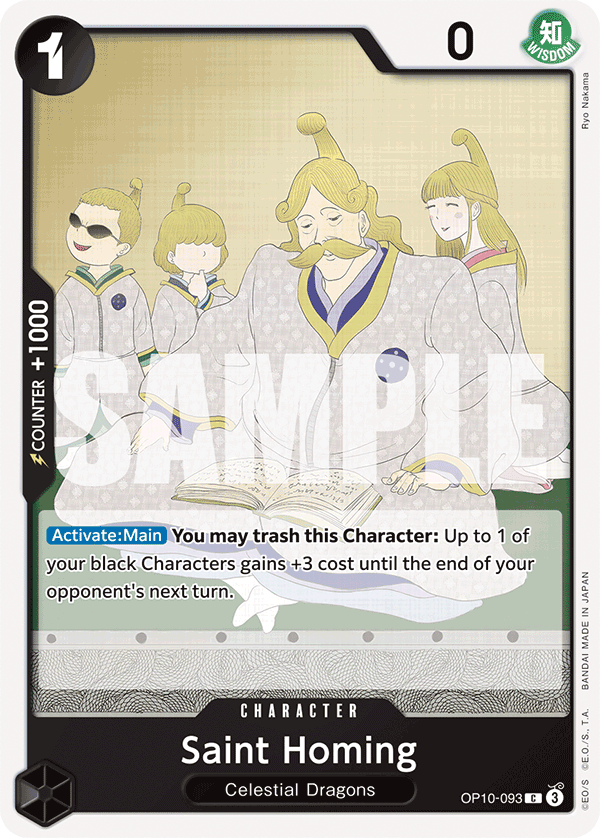 Saint Homing OP10-093 One Piece Card Game