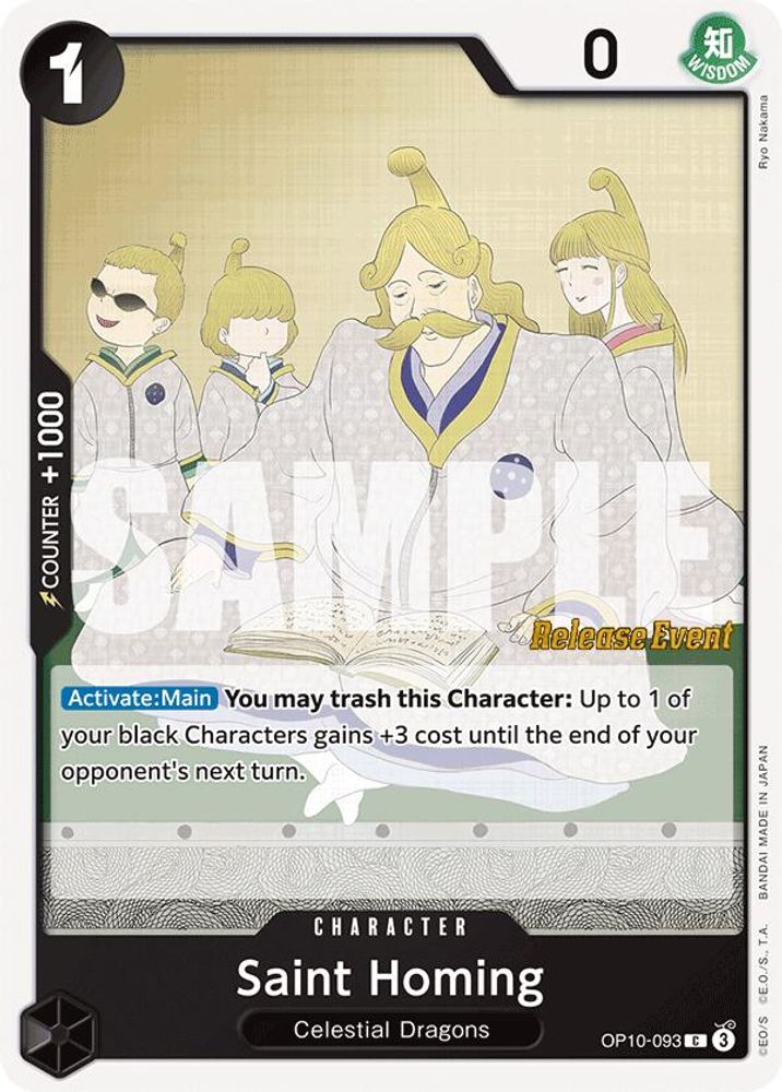 Saint Homing [Release Event] OP10-093 One Piece Card Game
