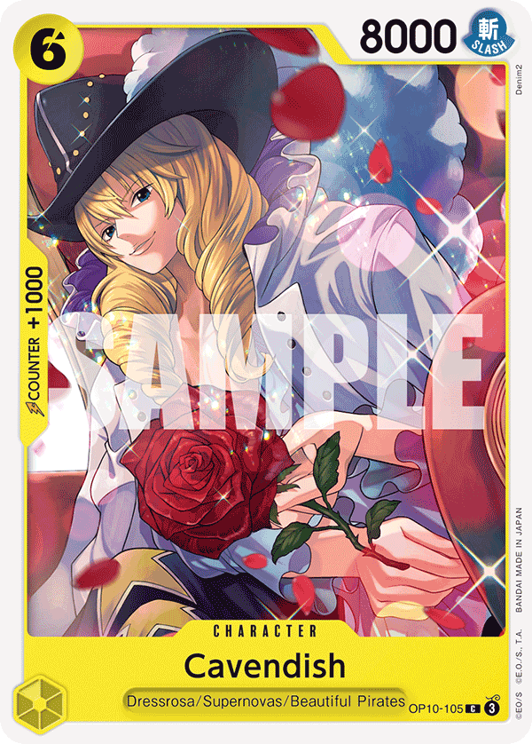 Cavendish [Foil PRB-02] OP10-105 One Piece Card Game