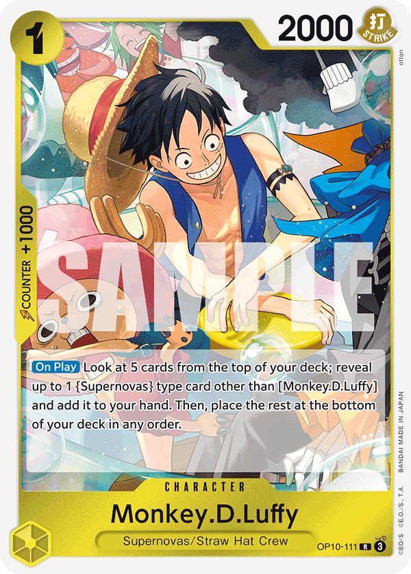 Monkey.D.Luffy OP10-111 One Piece Card Game