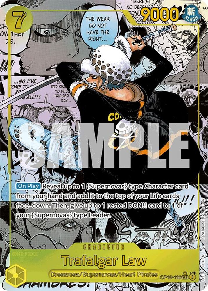 Trafalgar Law [Manga] OP10-119 One Piece Card Game