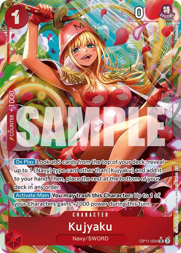 Kujyaku [Alternate Art] OP11-004 One Piece Card Game