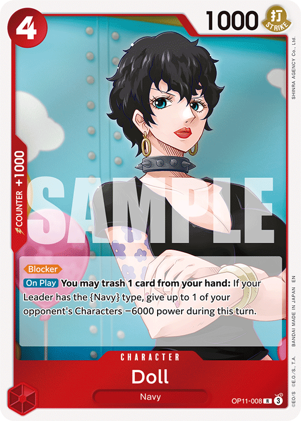 Doll OP11-008 One Piece Card Game