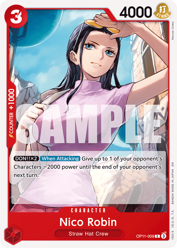 Nico Robin OP11-009 One Piece Card Game