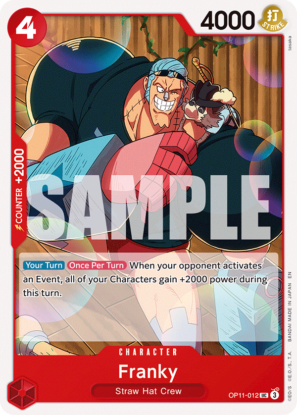 Franky OP11-012 One Piece Card Game