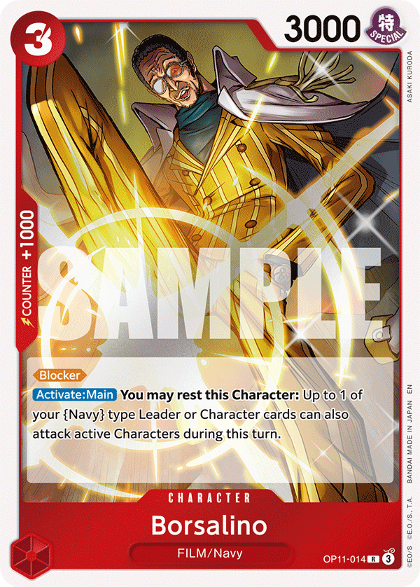 Borsalino OP11-014 One Piece Card Game