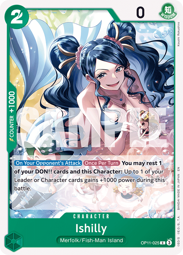 Ishilly OP11-025 One Piece Card Game