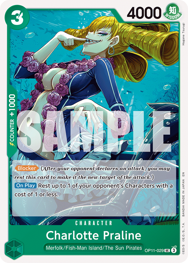 Charlotte Praline OP11-029 One Piece Card Game