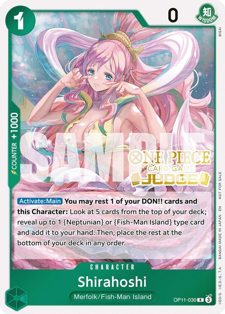 Shirahoshi [Judge] OP11-030 One Piece Card Game