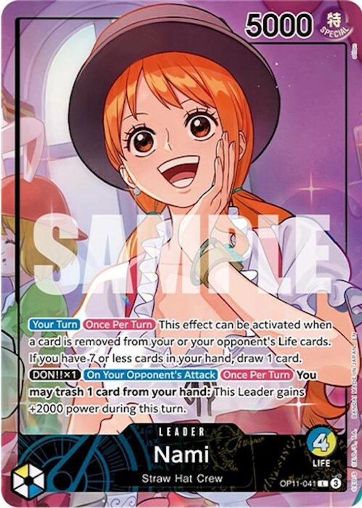 Nami [Whole Cake Island Arc] OP11-041 One Piece Card Game