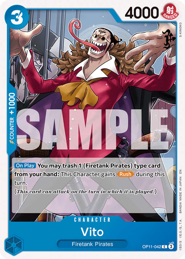 Vito OP11-042 One Piece Card Game