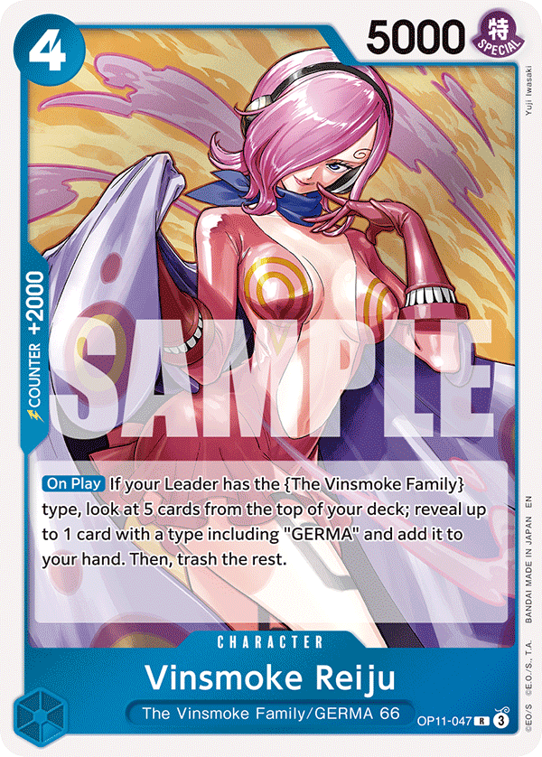 Vinsmoke Reiju OP11-047 One Piece Card Game