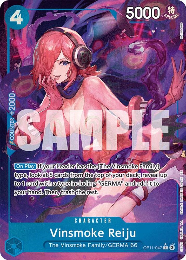 Vinsmoke Reiju [Alternate Art] OP11-047 One Piece Card Game