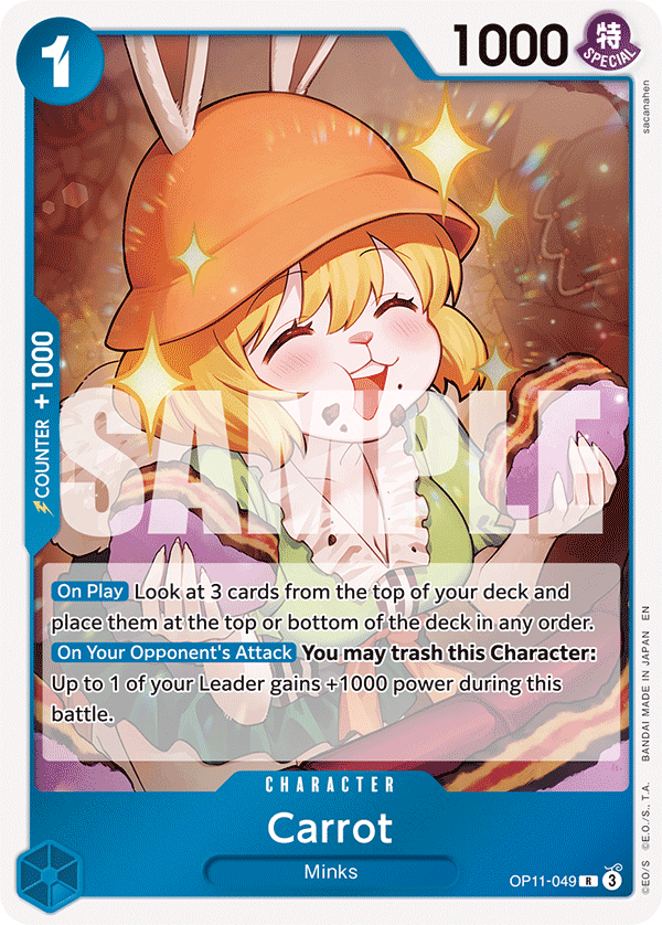 Carrot OP11-049 One Piece Card Game