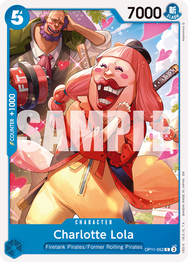 Charlotte Lola OP11-052 One Piece Card Game