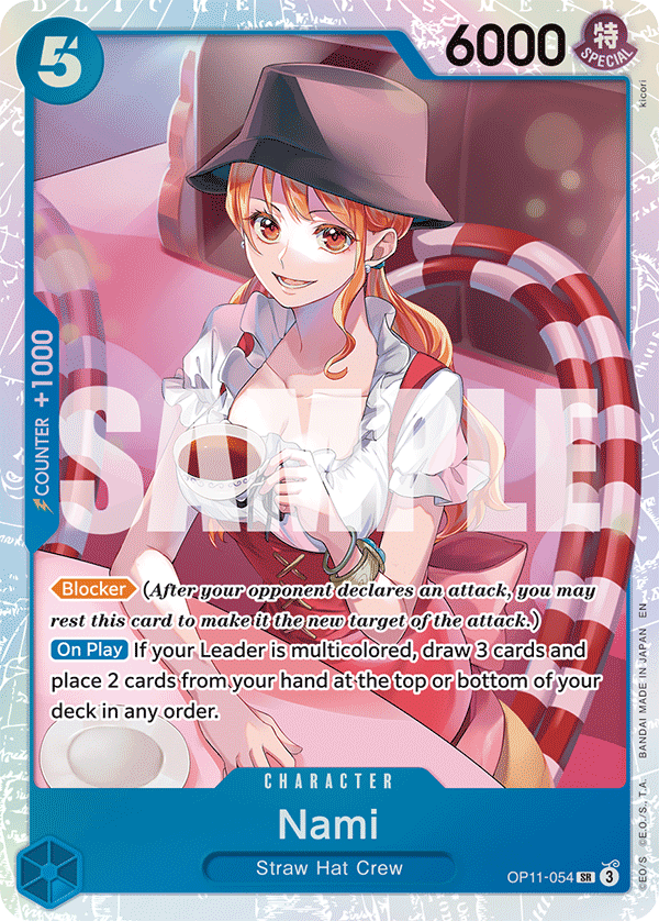 Nami OP11-054 One Piece Card Game