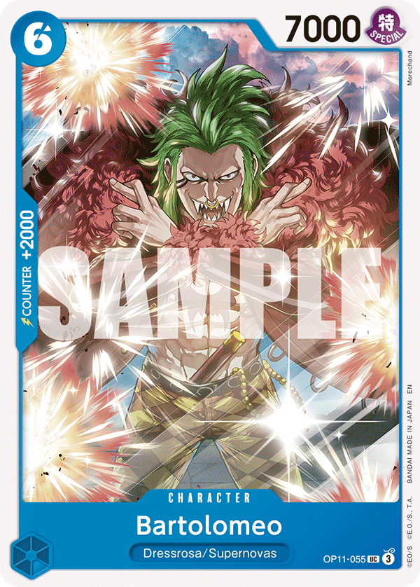 Bartolomeo OP11-055 One Piece Card Game