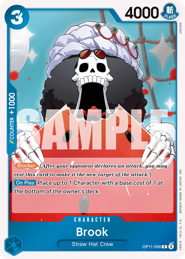 Brook [Nami Deck] OP11-056 One Piece Card Game