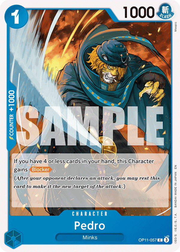 Pedro OP11-057 One Piece Card Game