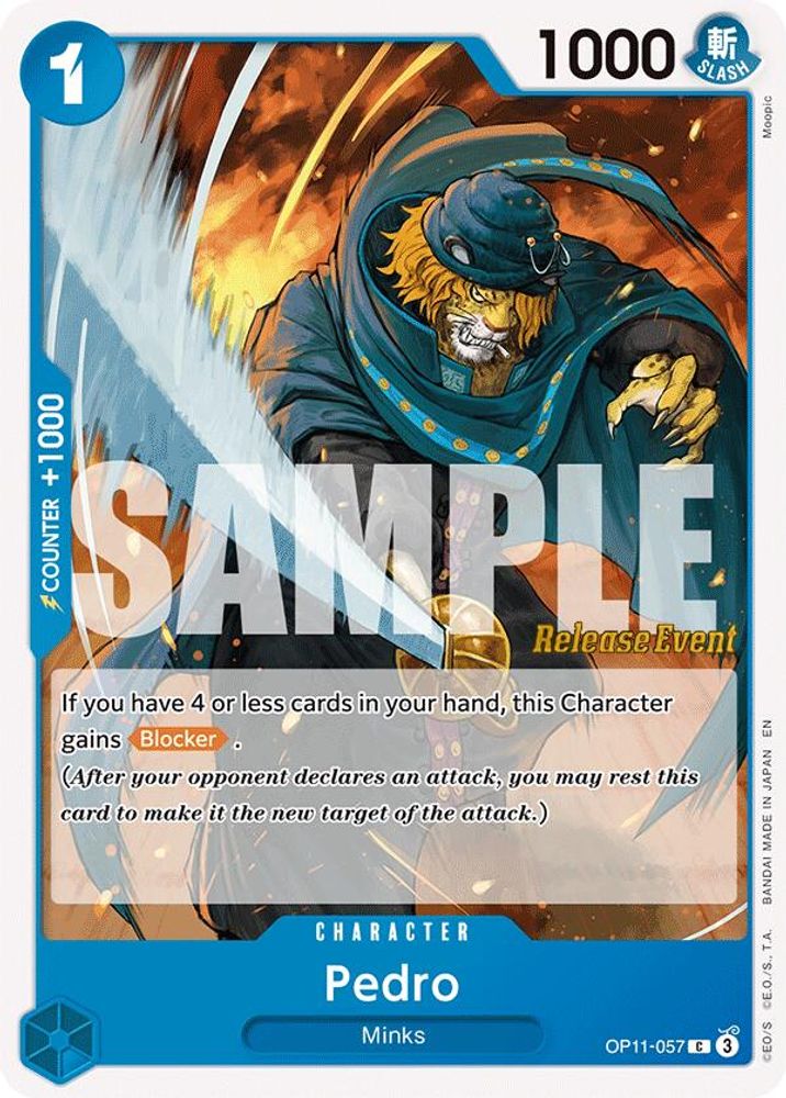 Pedro [Release Event] OP11-057 One Piece Card Game