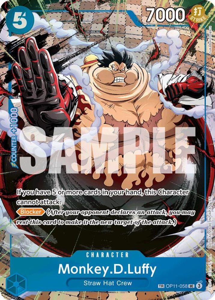Monkey.D.Luffy [TR] OP11-058 One Piece Card Game
