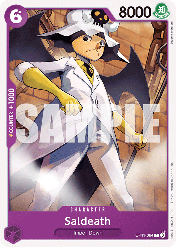 Saldeath OP11-064 One Piece Card Game