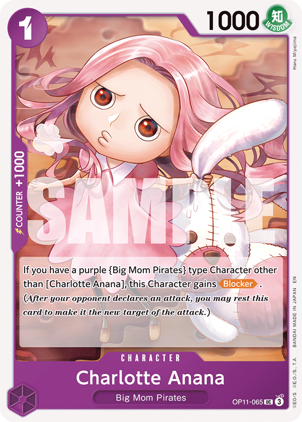 Charlotte Anana [Promotion Pack] JP OP11-065 One Piece Card Game