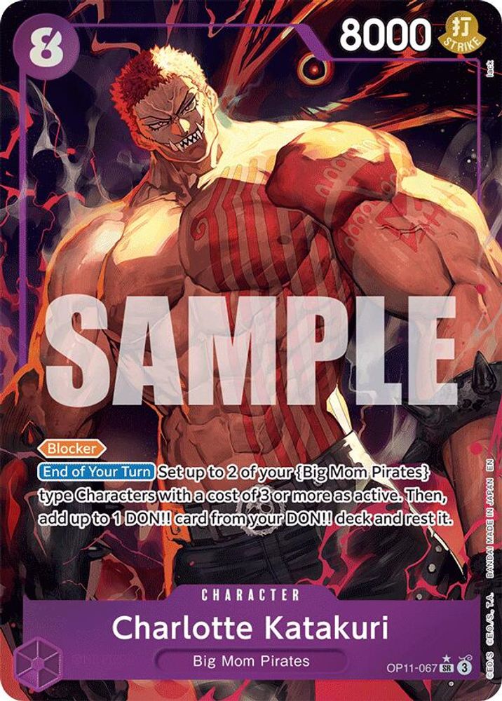 Charlotte Katakuri [Alternate Art] OP11-067 One Piece Card Game