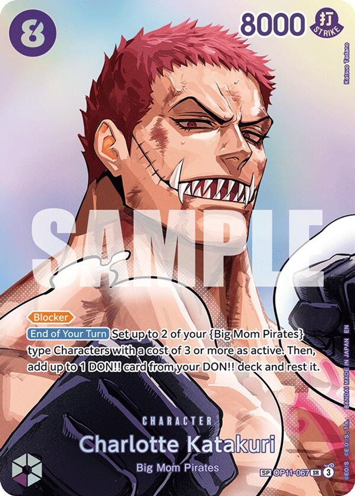 Charlotte Katakuri [SP Foil] OP11-067 One Piece Card Game