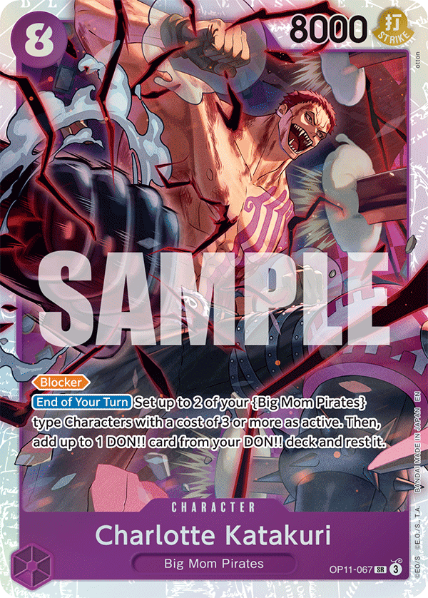 Charlotte Katakuri [SP] JP OP11-067 One Piece Card Game