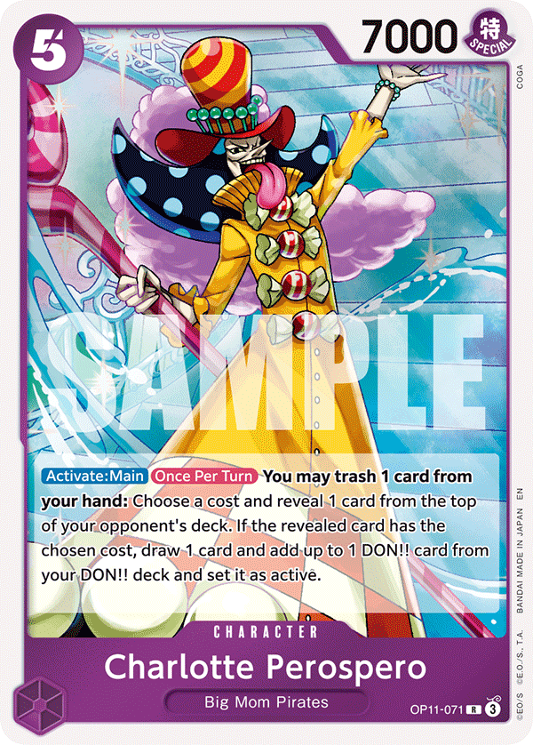 Charlotte Perospero OP11-071 One Piece Card Game