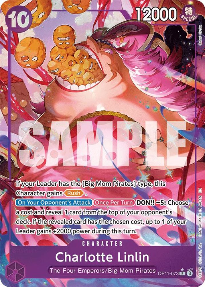Charlotte Linlin [Alternate Art] OP11-073 One Piece Card Game