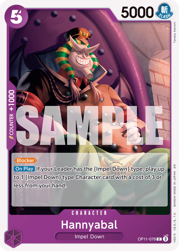 Hannyabal OP11-076 One Piece Card Game