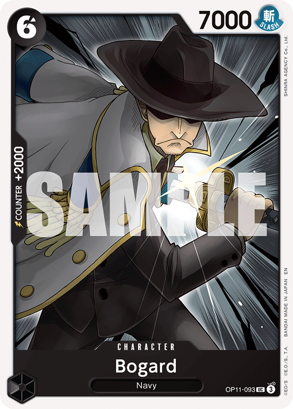 Bogard OP11-093 One Piece Card Game