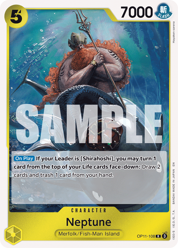 Neptune OP11-108 One Piece Card Game